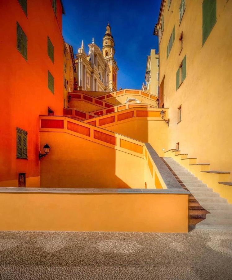 Monaco # Menton - 4 Persons - Hypercenter - Private Parking - Full Renovated - Clim - Fast Wifi - Beach And Sun Exterior foto