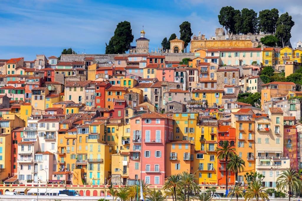 Monaco # Menton - 4 Persons - Hypercenter - Private Parking - Full Renovated - Clim - Fast Wifi - Beach And Sun Exterior foto