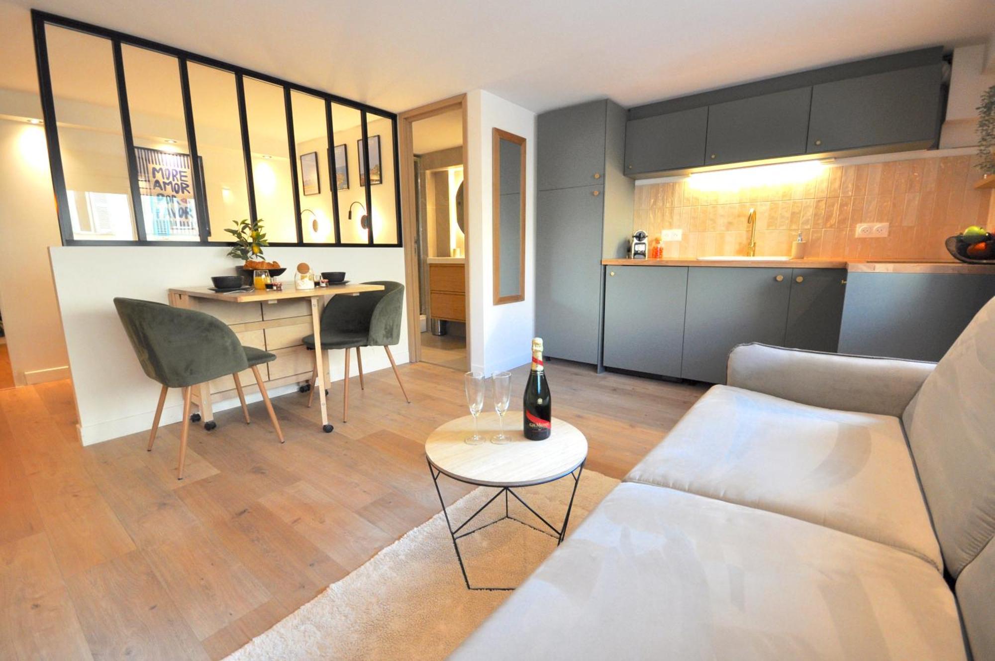 Monaco # Menton - 4 Persons - Hypercenter - Private Parking - Full Renovated - Clim - Fast Wifi - Beach And Sun Exterior foto